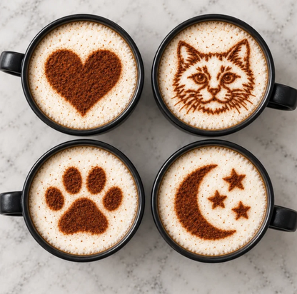 Latte art perfecto en tu café en 1 clic